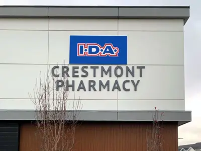 3D Building Sign Photo